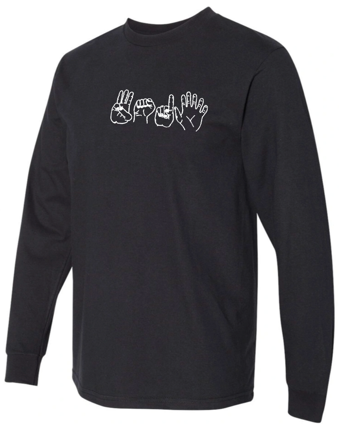 3016 Hands Long sleeve