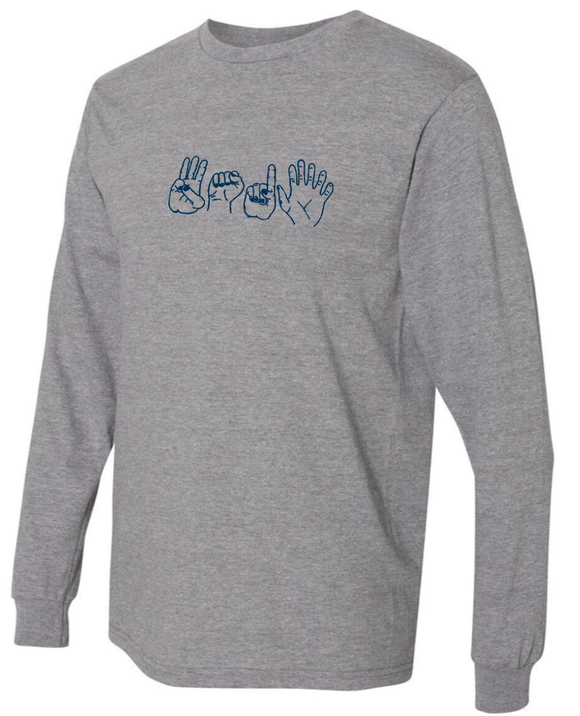 3016 Hands Long sleeve