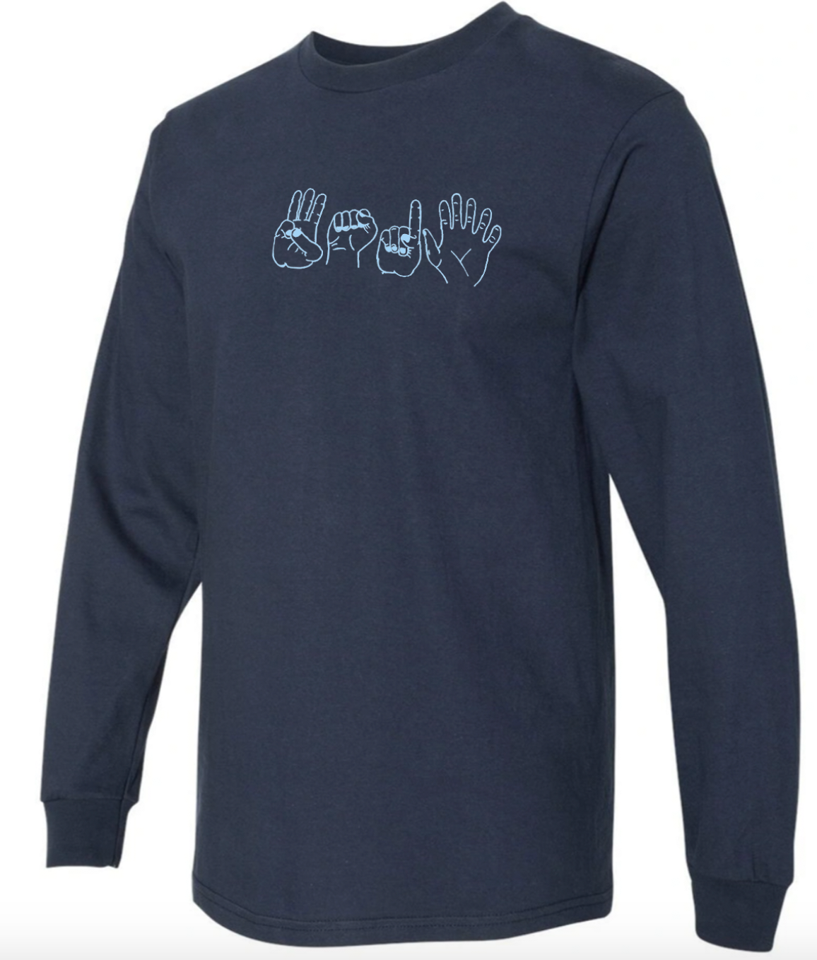 3016 Hands Long sleeve