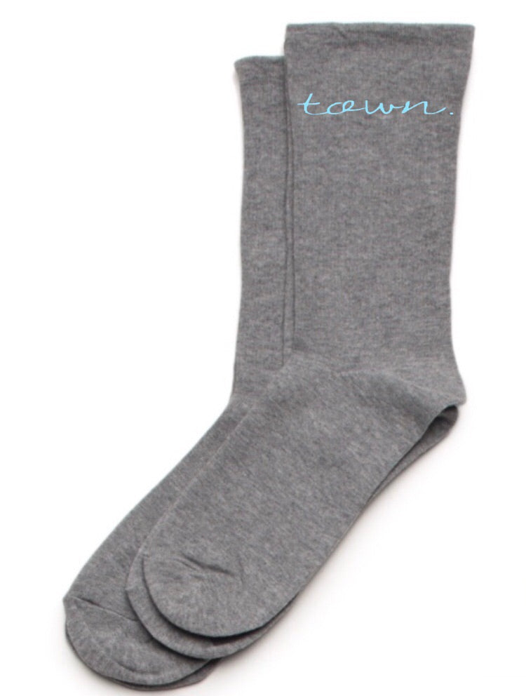 town. socks