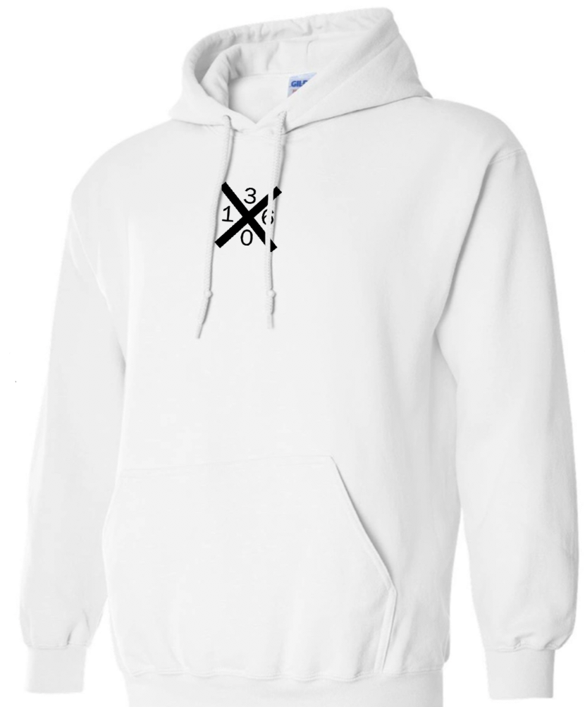 X marks the spot Hoodie