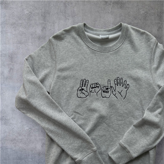 3016 Hands Crewneck Jumper