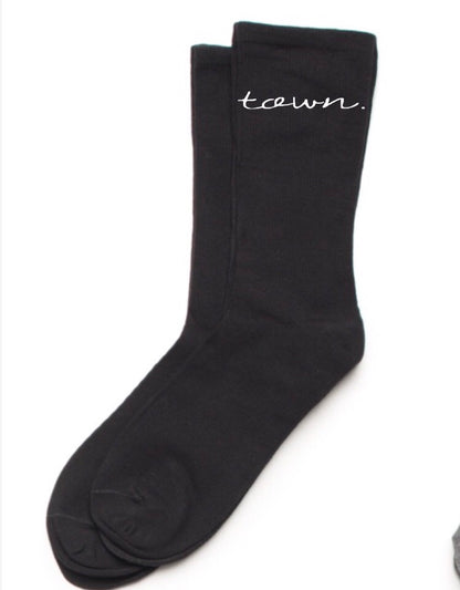 town. socks